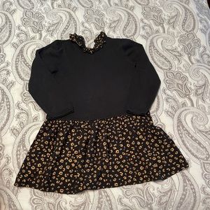 H&M girls long sleeve dress